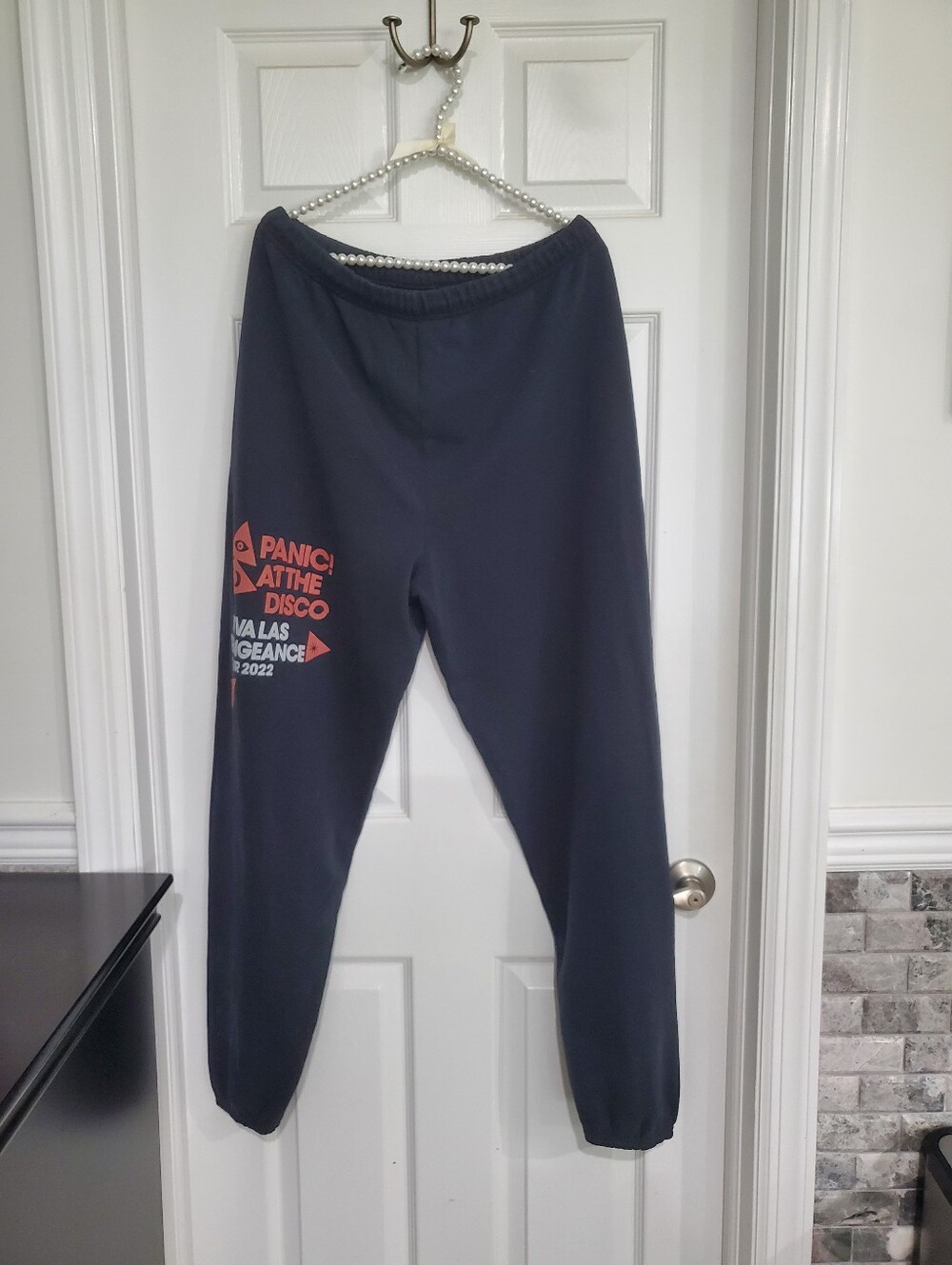 Panic! At The Disco Graphic Black Sweatpants